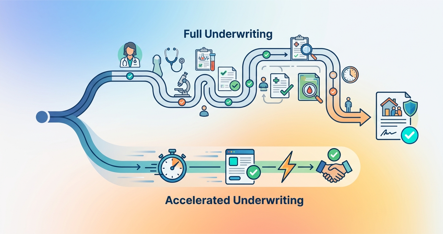 Full Underwriting vs Accelerated Underwriting: When to Use Each Path